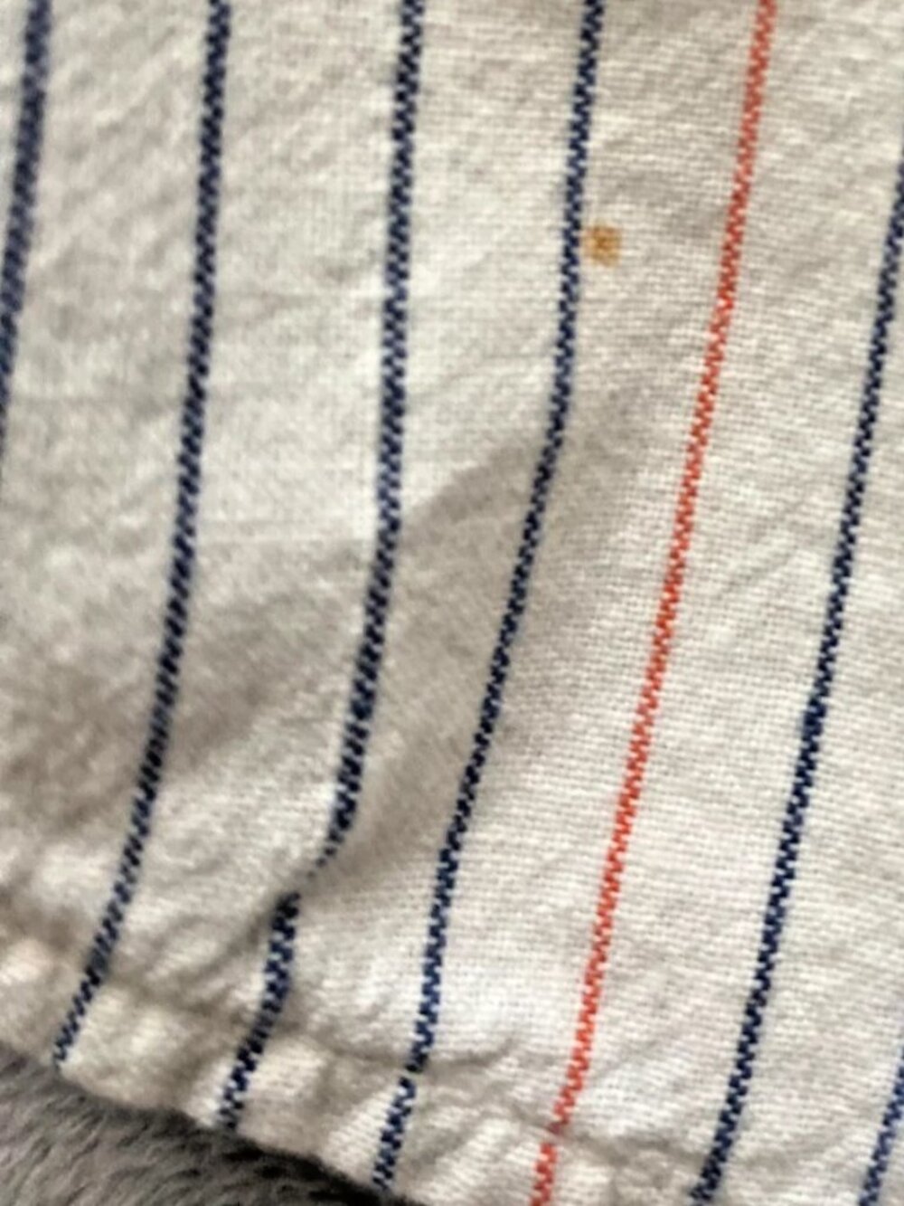 Vintage 90s Gant Salty Dog Striped Half Sleeve Dress Shirt - Picture 5 of 5